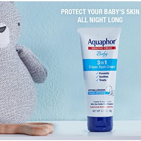 New Unopened Box 3.5oz Aquaphor Diaper Rash Cream Paste Tube Baby Infant Care - Picture 2 of 5